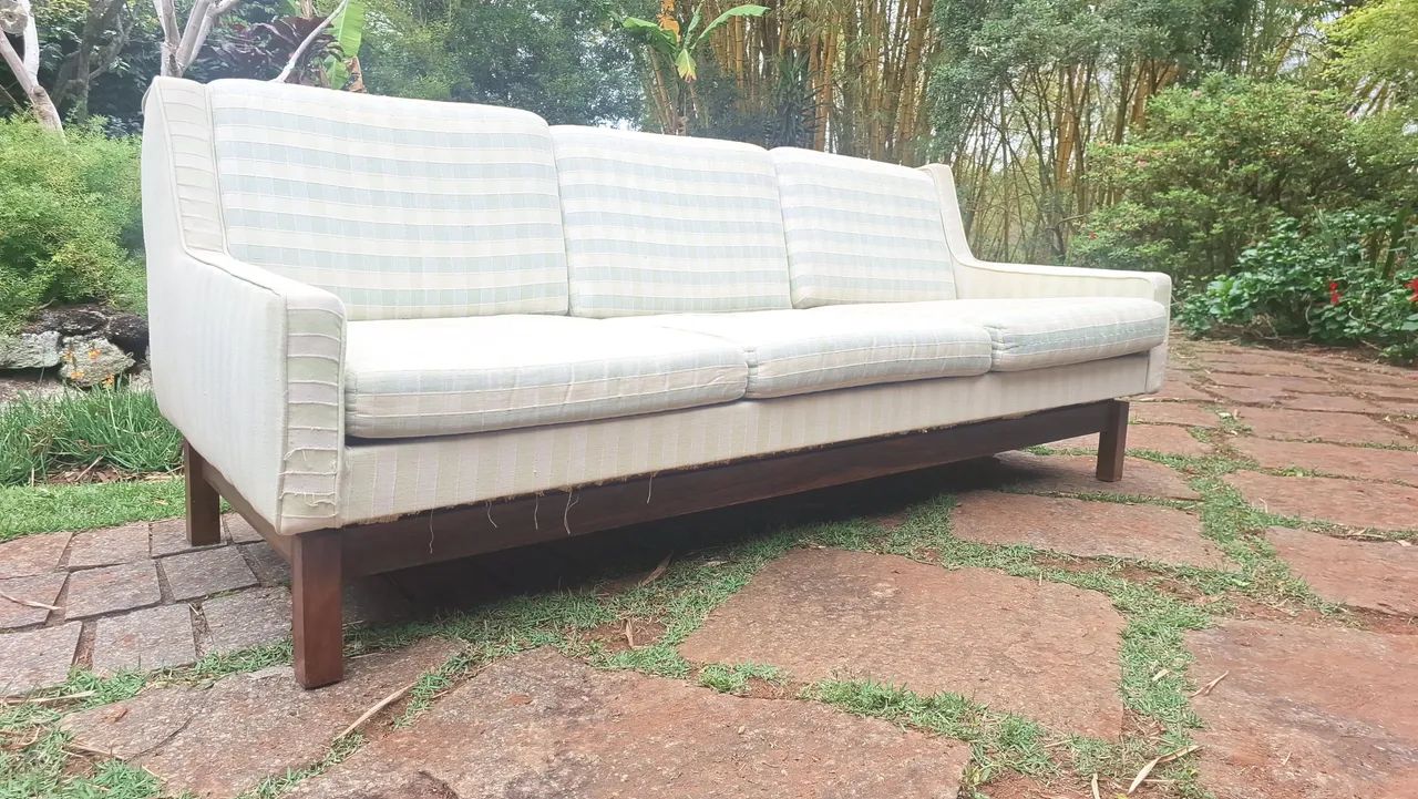 Sofá três lugares década de 50- Sérgio Rodrigues  - Foto 4