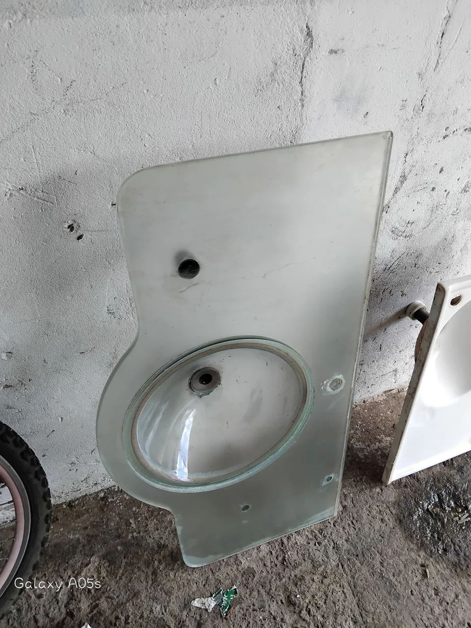 Cuba de Vidro para Banheiro! Medidas 90cm