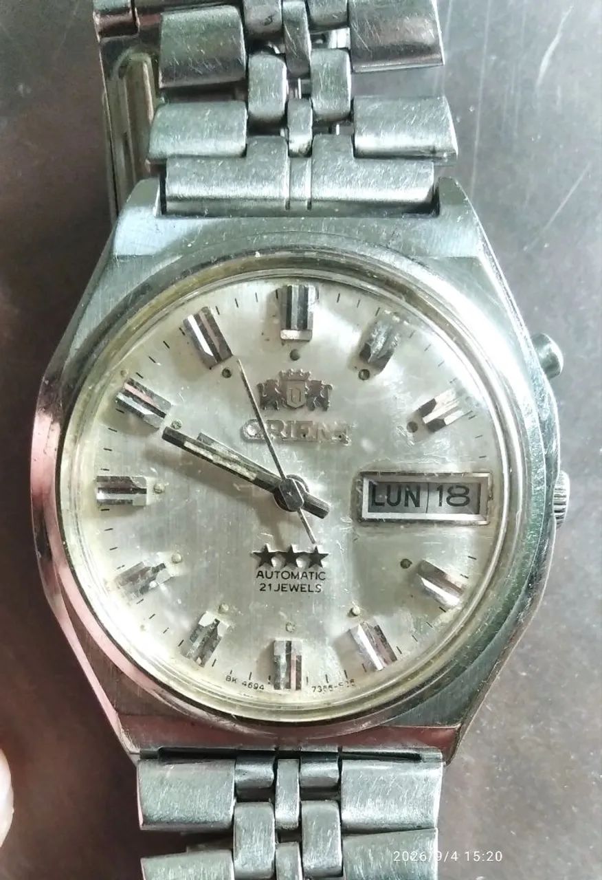 orient automatico anos 70