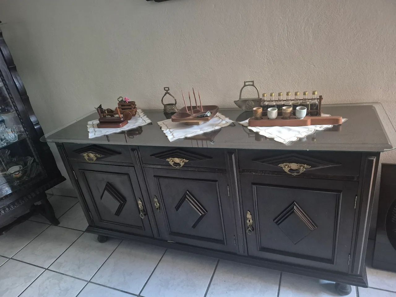 Vendo sala de jantar imbuía  - Foto 4