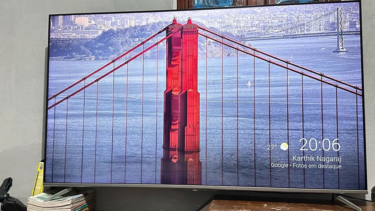 Tv TCL 65 polegadas Android 4k - Foto 2
