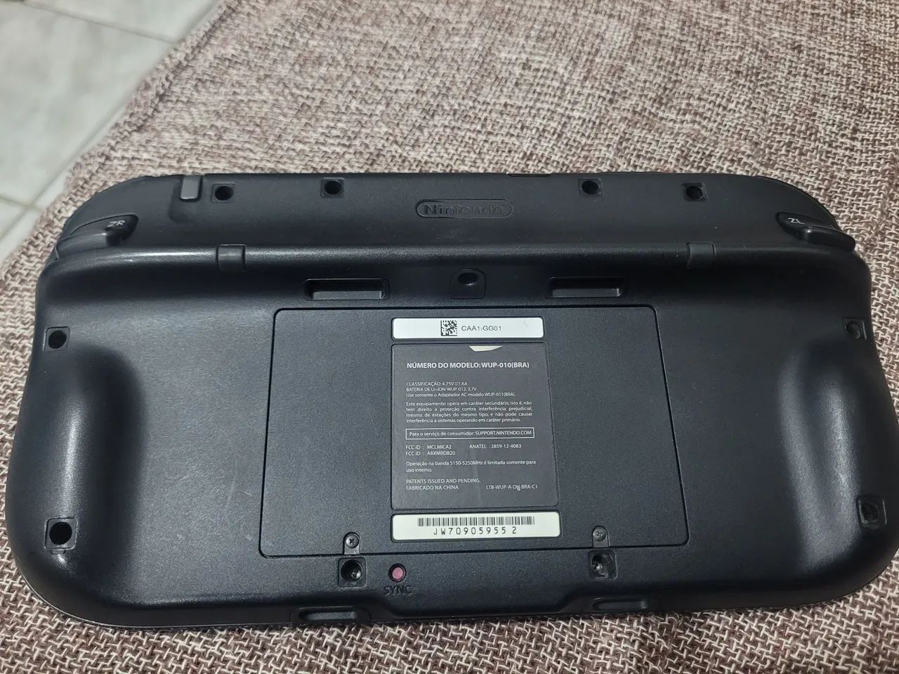 Gamepad nintendo Wii U + base em 3D - Foto 2