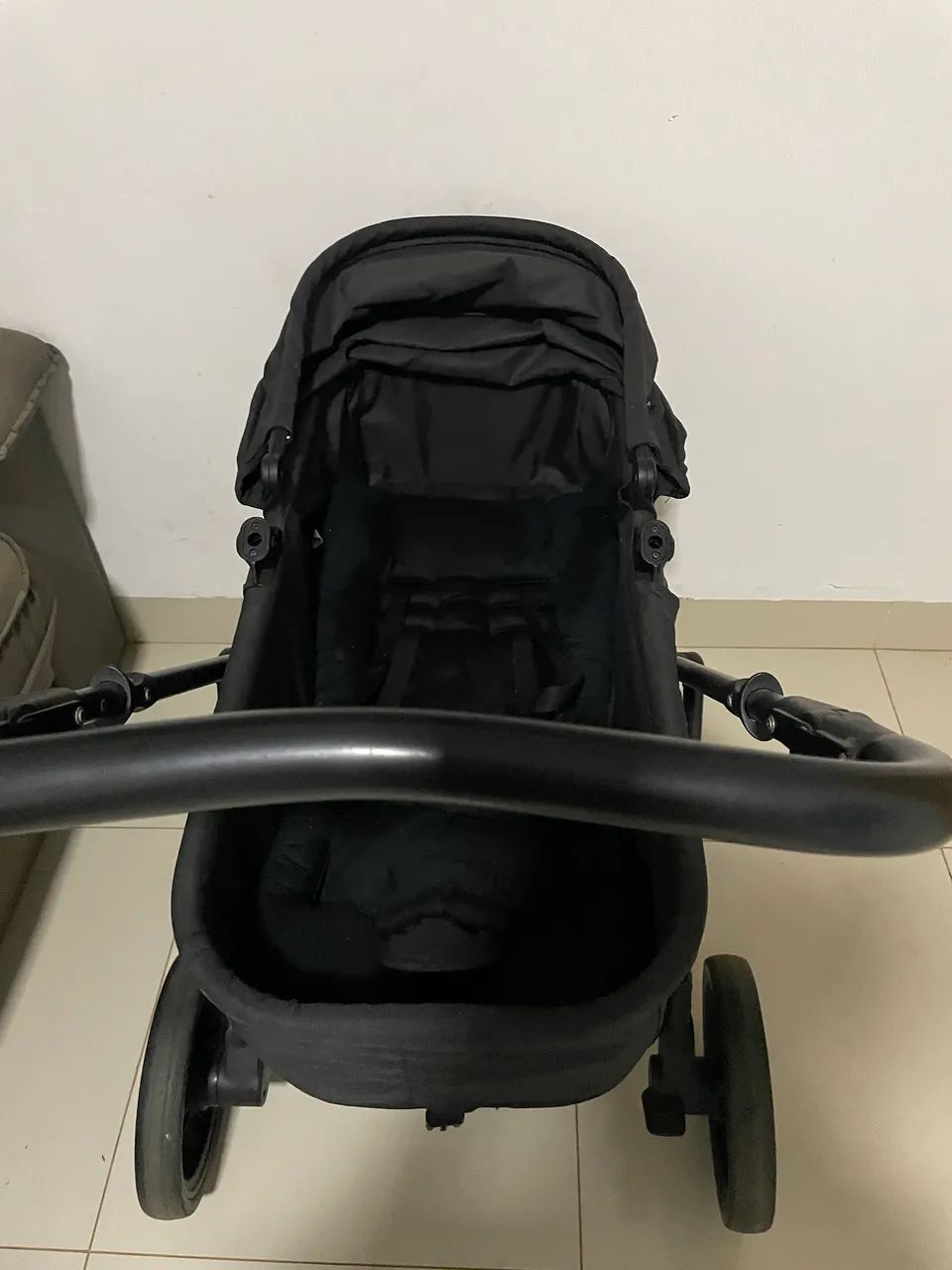 Carrinho que vira Moisés e bebe conforto  - Foto 5