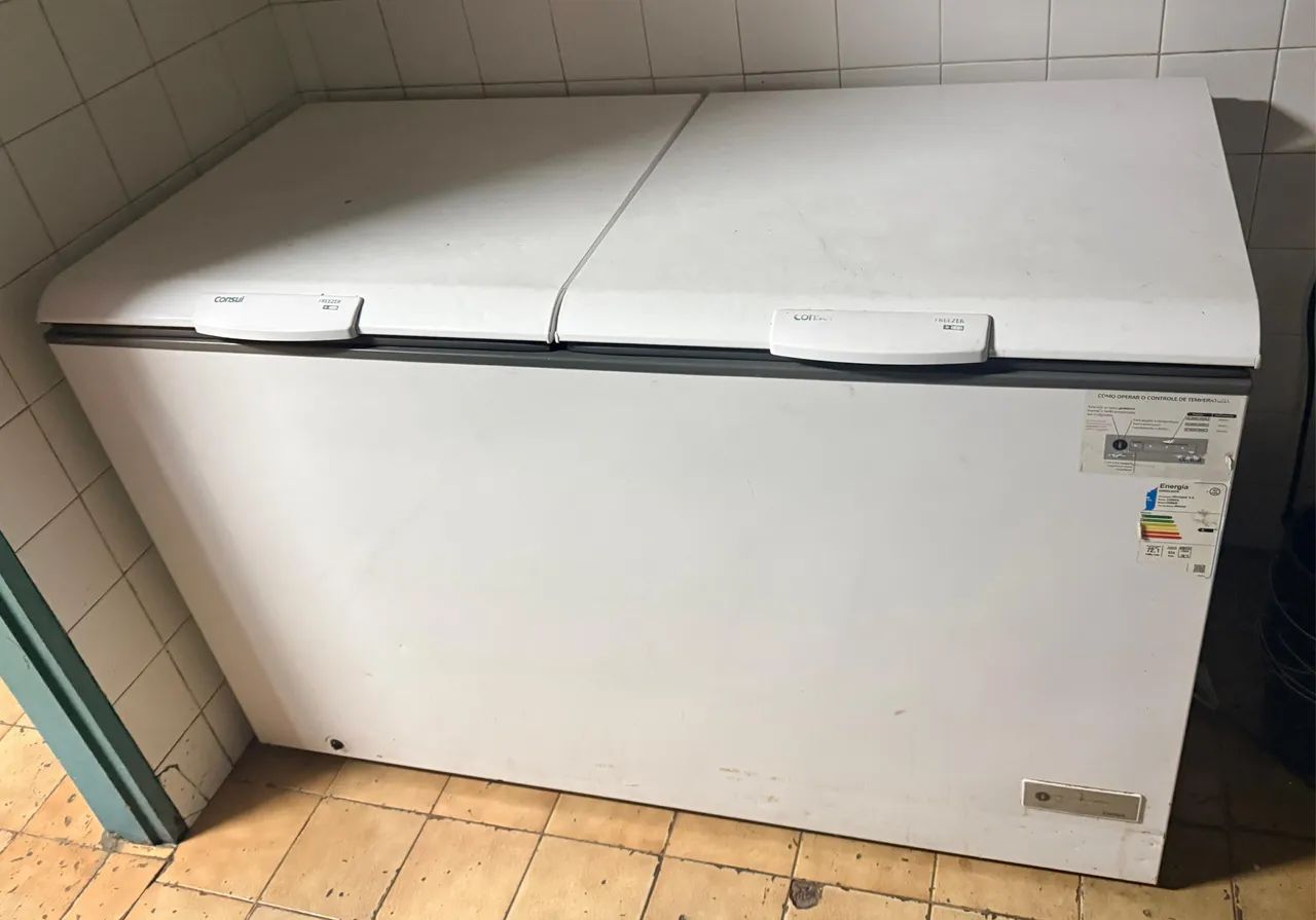 FREEZER CÔNSUL FUNCIONANDO PERFEITAMENTE! 