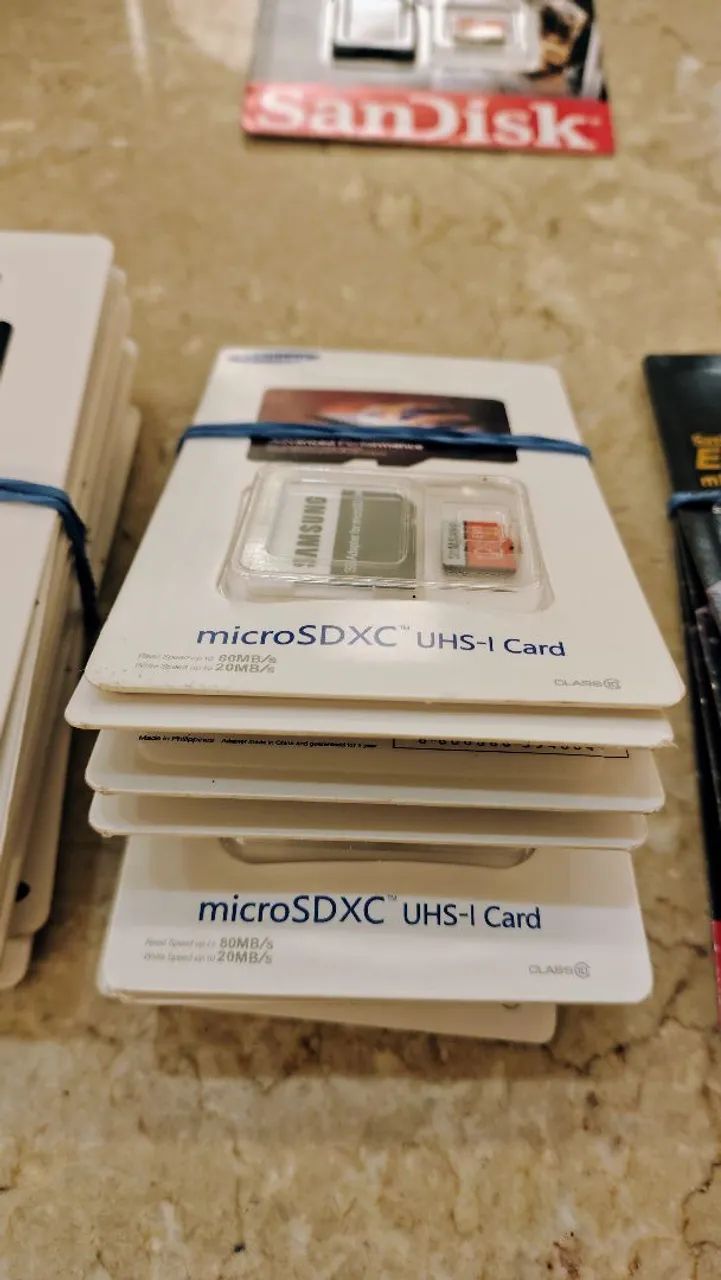 Memórias SanDisk Pro 256G  e EVO Plus 128G - Foto 2