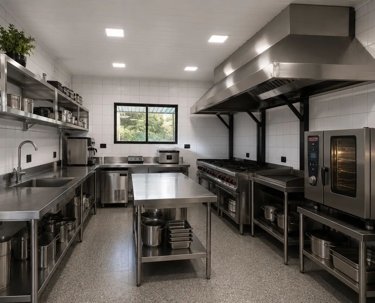 Cozinha industrial completa