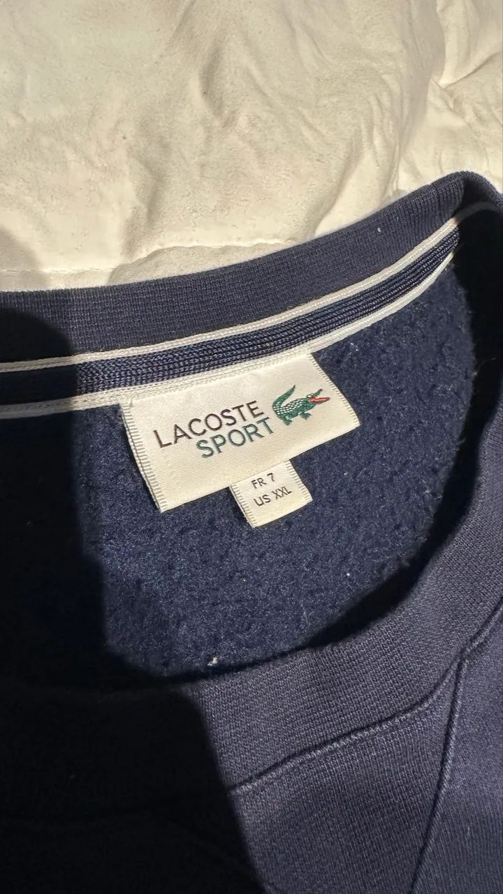 moletom de gola careca da Lacoste - Foto 2