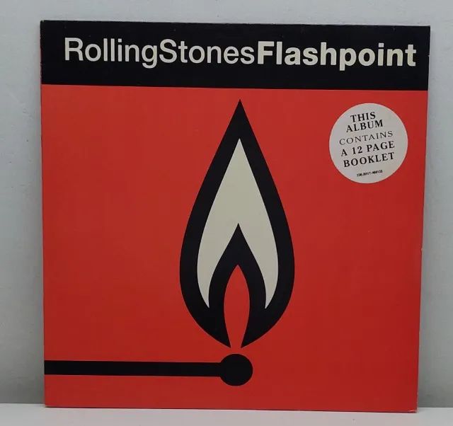 Lp Disco de Vinil - The Rolling Stones - Flashpoint 1991 Perfeito