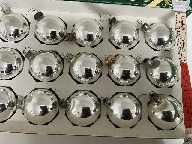 Bolas de Natal de vidro - Foto 4