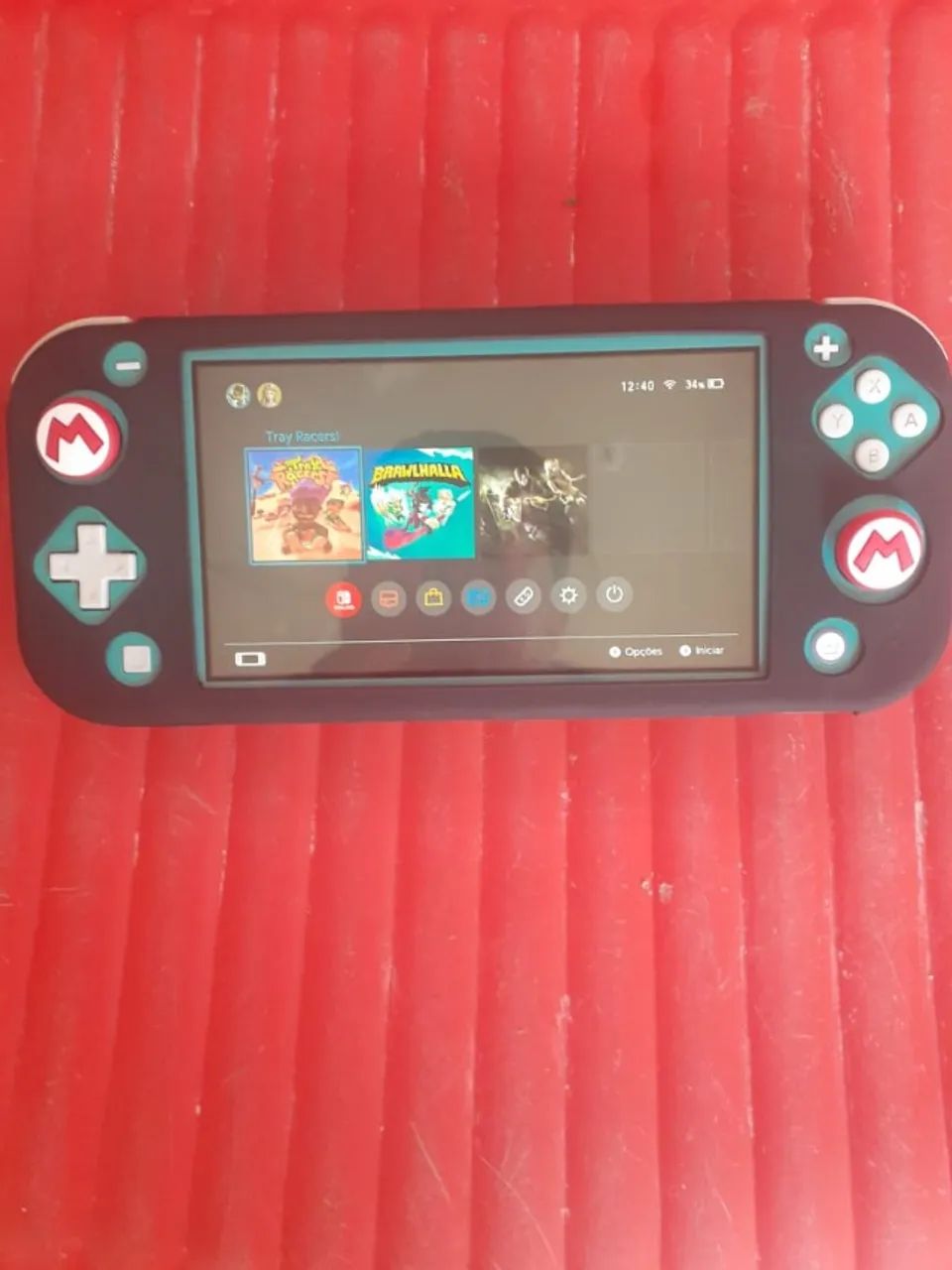 Nintendo Switch Lite, Azul, 3 Jogos, Case, Parcelo, Aceito troca - Foto 3
