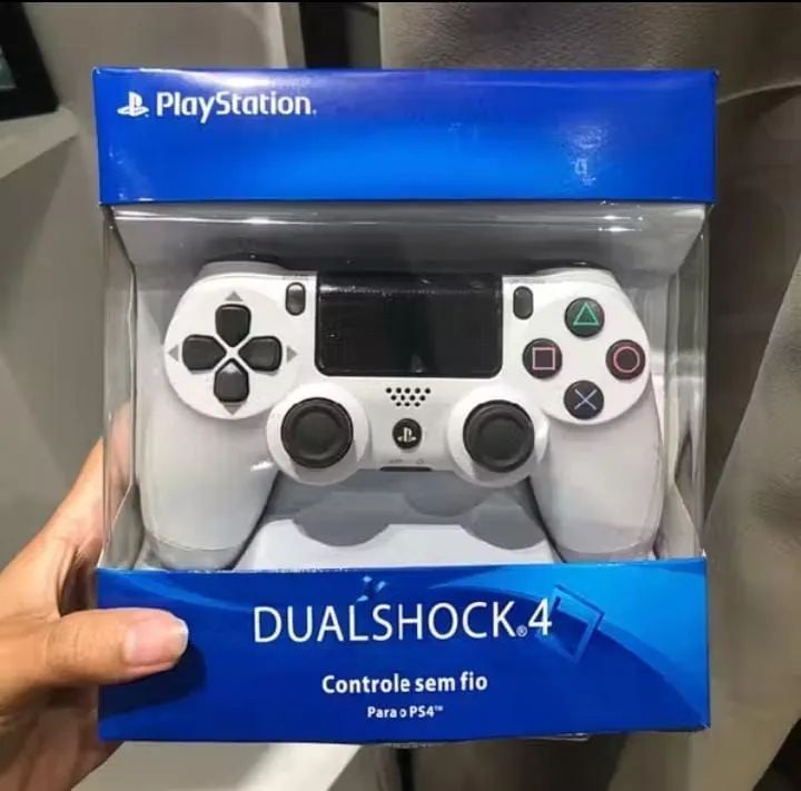 Controle ps4 branco novo c/garantia 