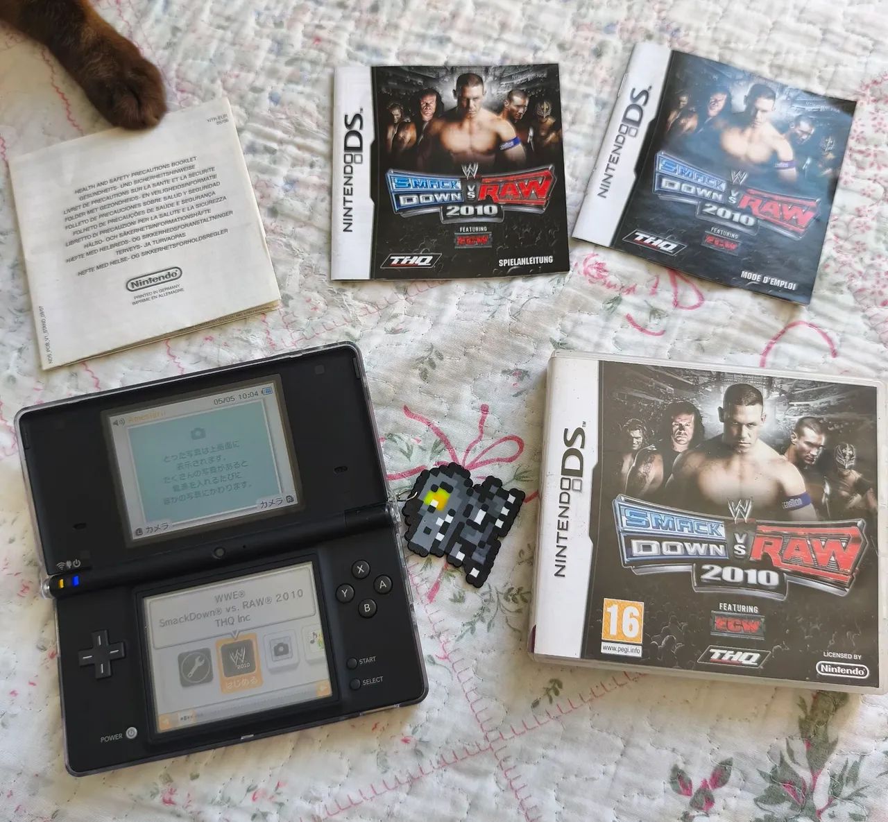 Jogo WWE SmackDown vs Raw 2010 Nintendo DS Completo