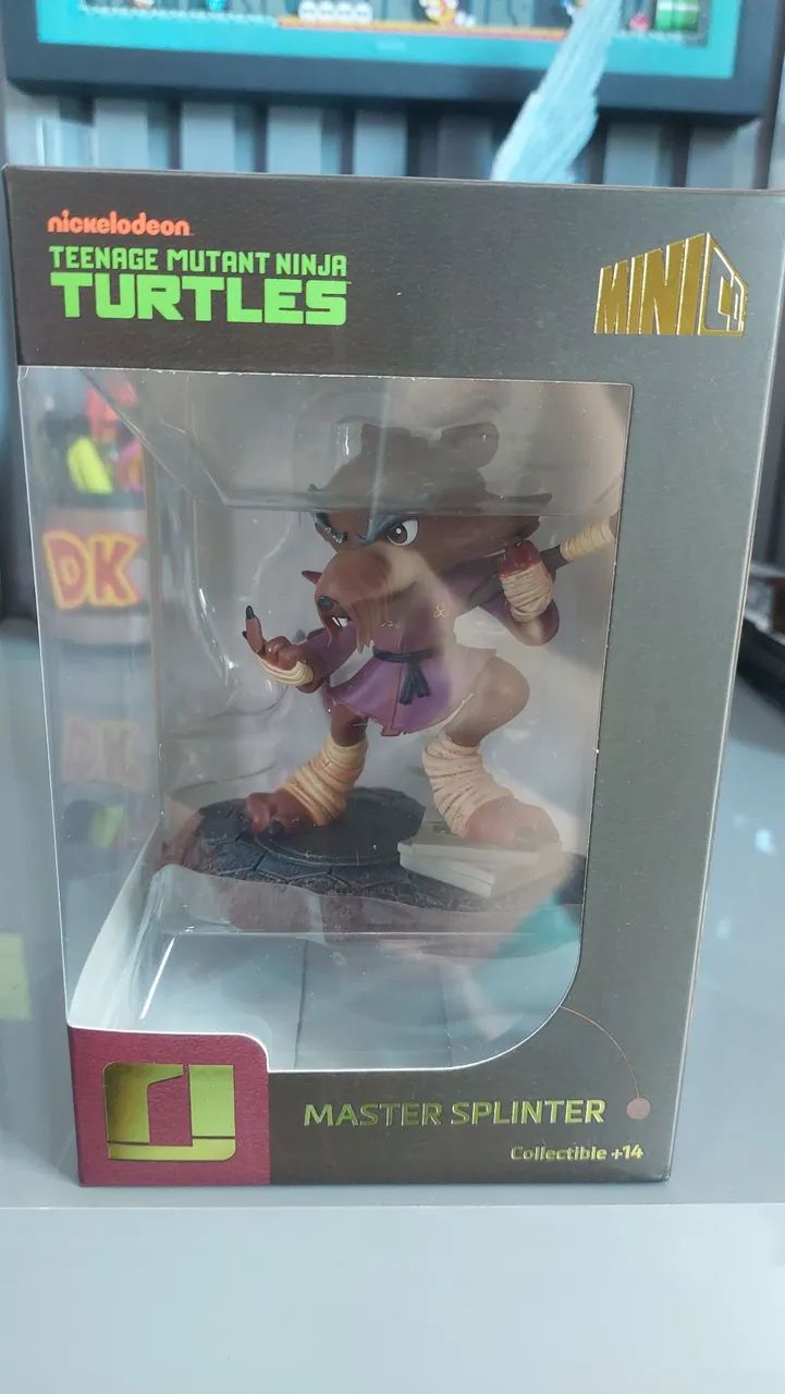 Minico Mestre Splinter - Tartarugas Ninjas 