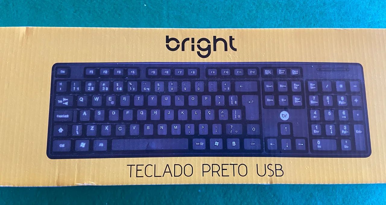 Teclado USB NOVO