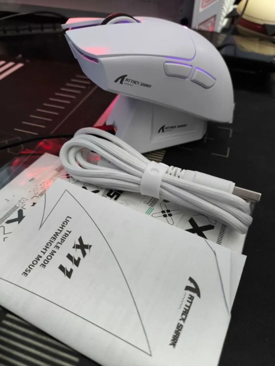 Mouse Attack Shark x11 com Dock
