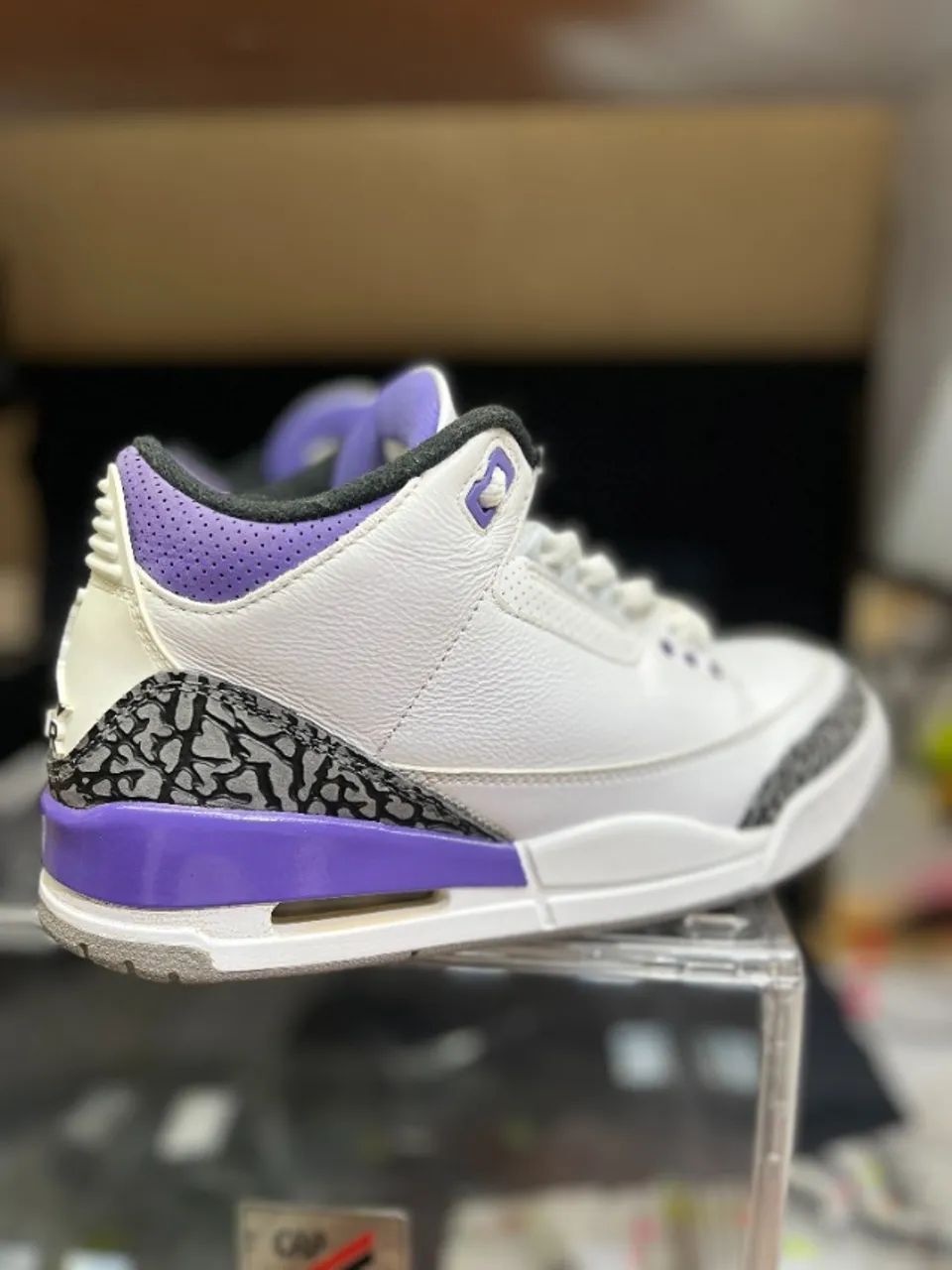Tênis Air Jordan 3 Dark Iris  - Foto 2