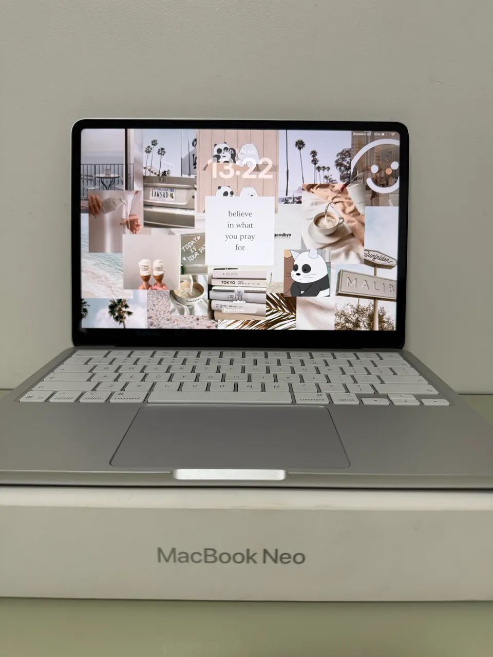 Macbook Neo 8gb ram e 256gb ssd com nota fiscal