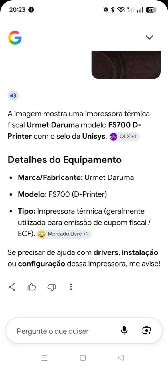 Impressora térmica  - Foto 4