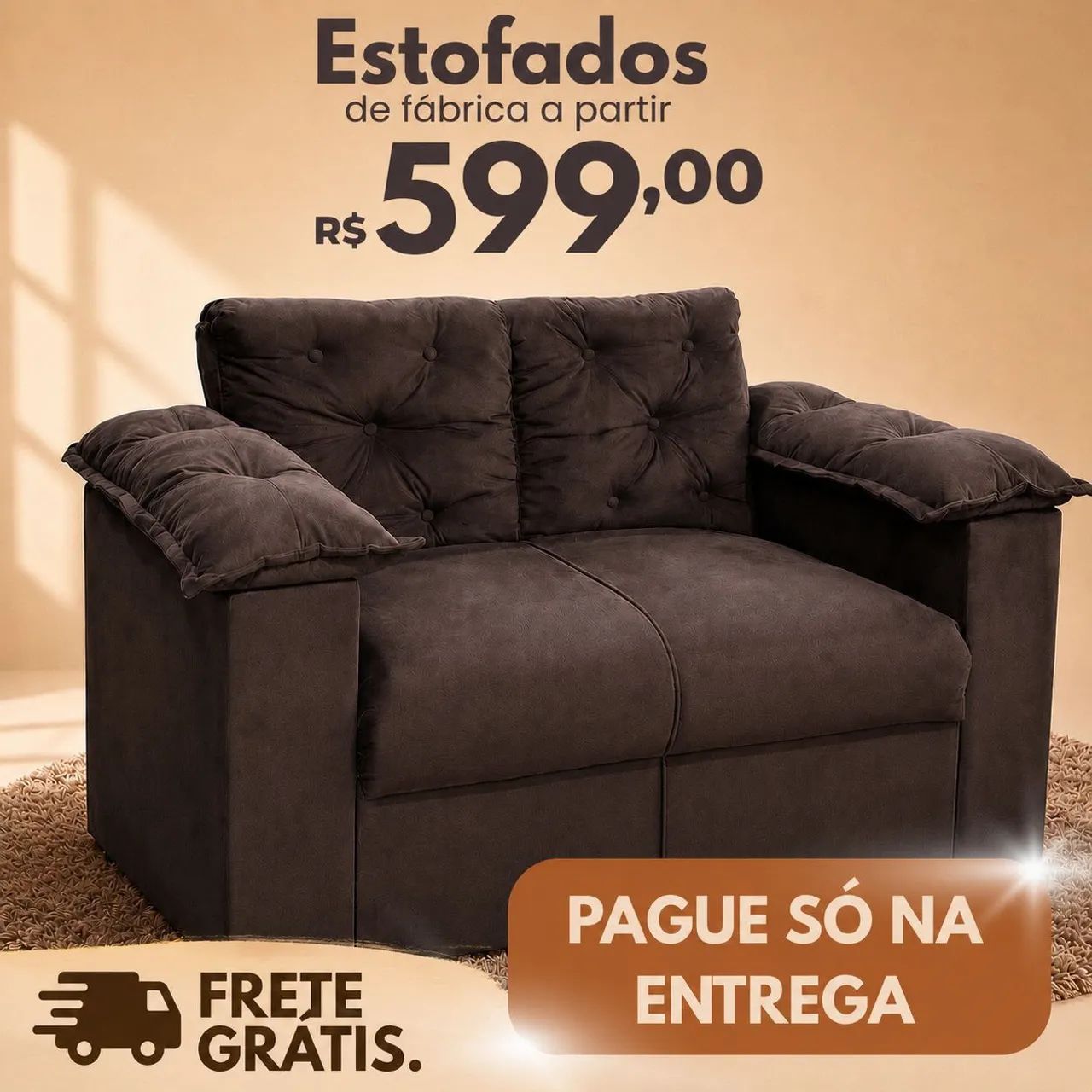 Estofados Direto de Fábrica 