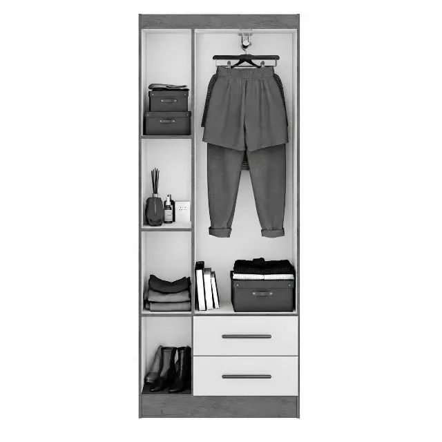 Guarda Roupa Isis Branco (PRODUTO NOVO)* - Foto 2