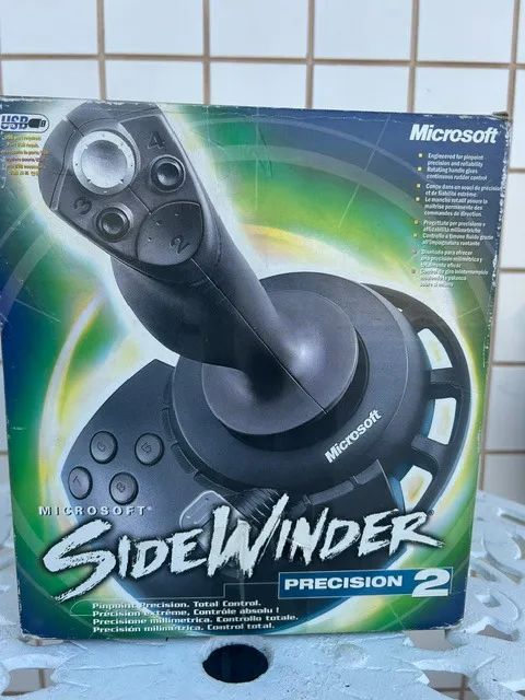 Joystick Microsoft Sidewinder Precision 2 (Usado) - Foto 2