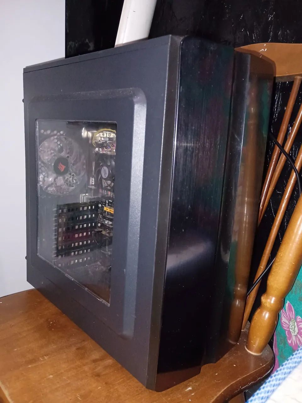 Computador 16GB de RAM, com teclado e mouse AMD - Foto 4