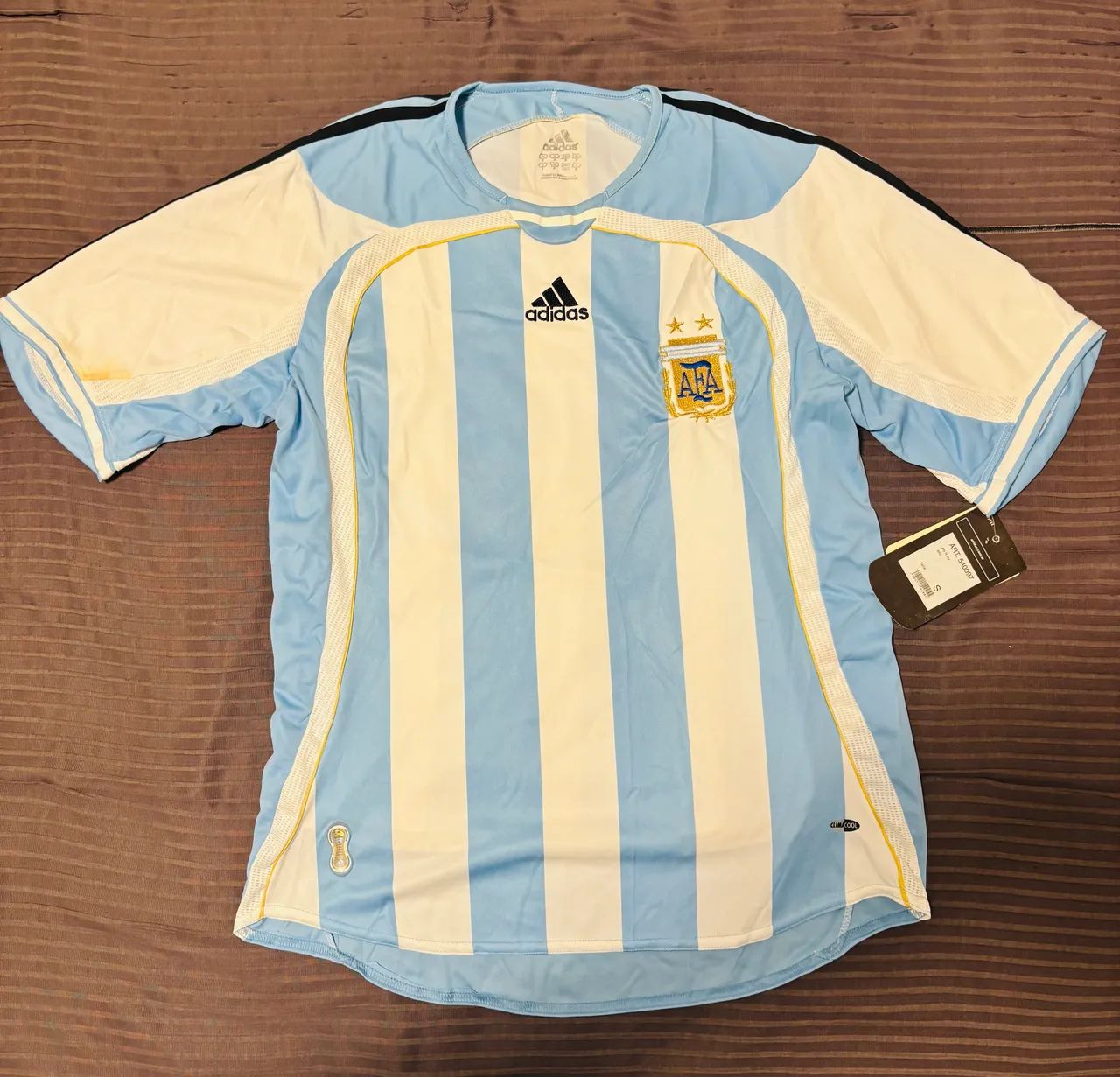 Camisa Argentina TEVEZ 11 copa 2006 - Foto 2