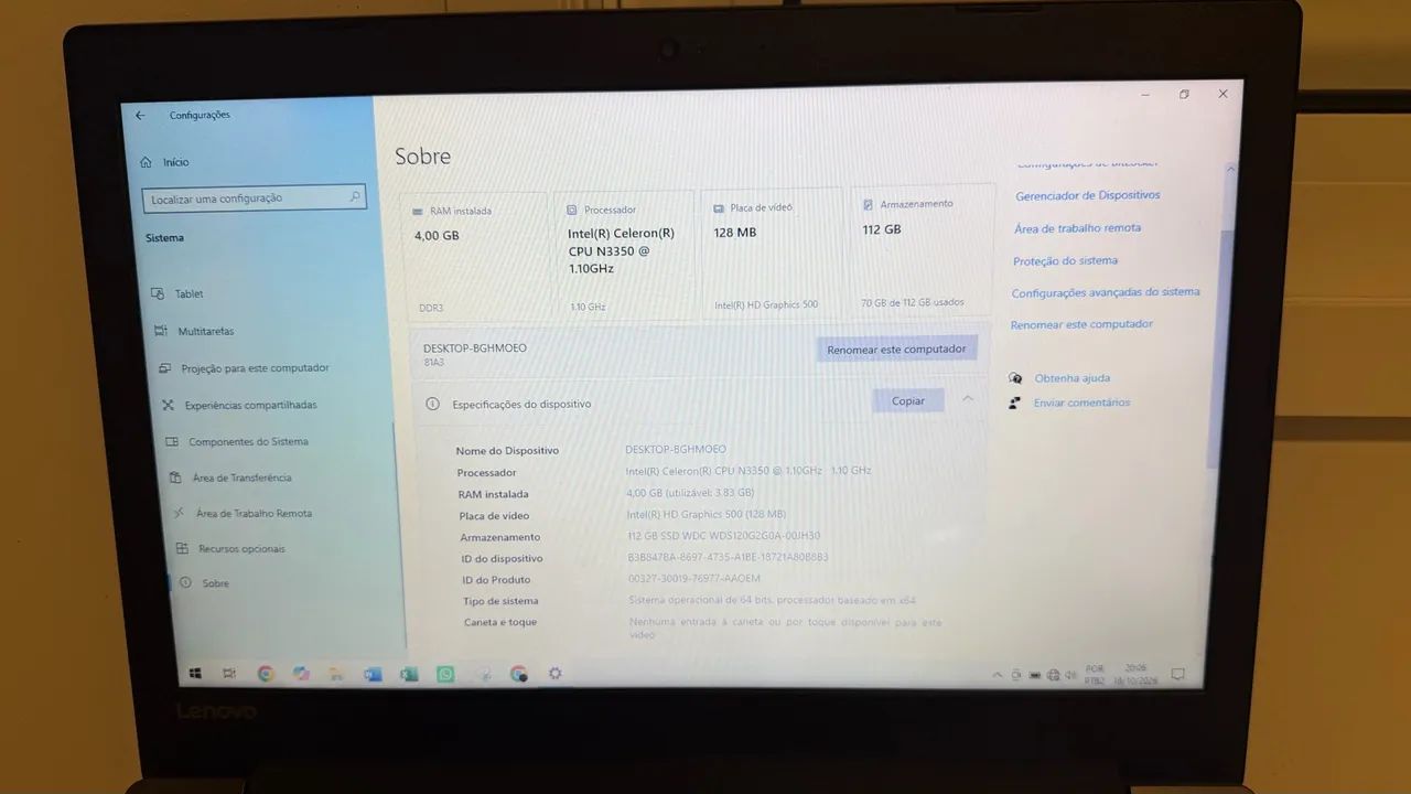 Notebook Lenovo - Foto 3