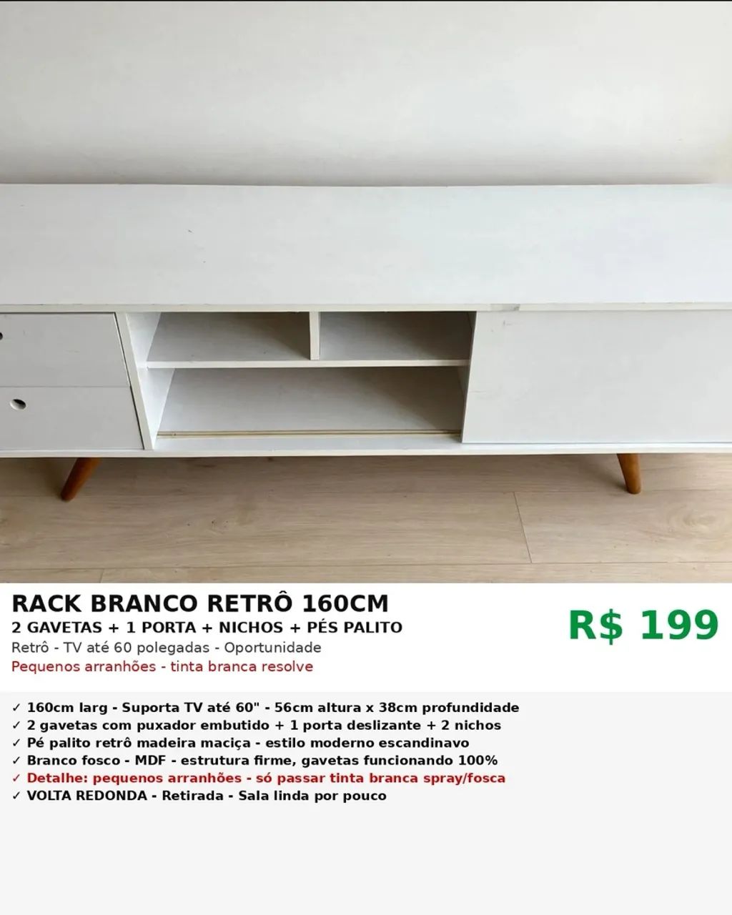 Rack retrô  - Foto 2