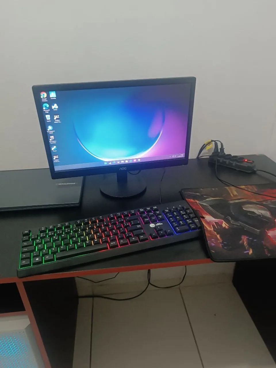 Pc game completo Ryzen 5 3600 Rx 550 Ddr4 16 Memória. De 2900 Por 2500 no Pix ou avista 