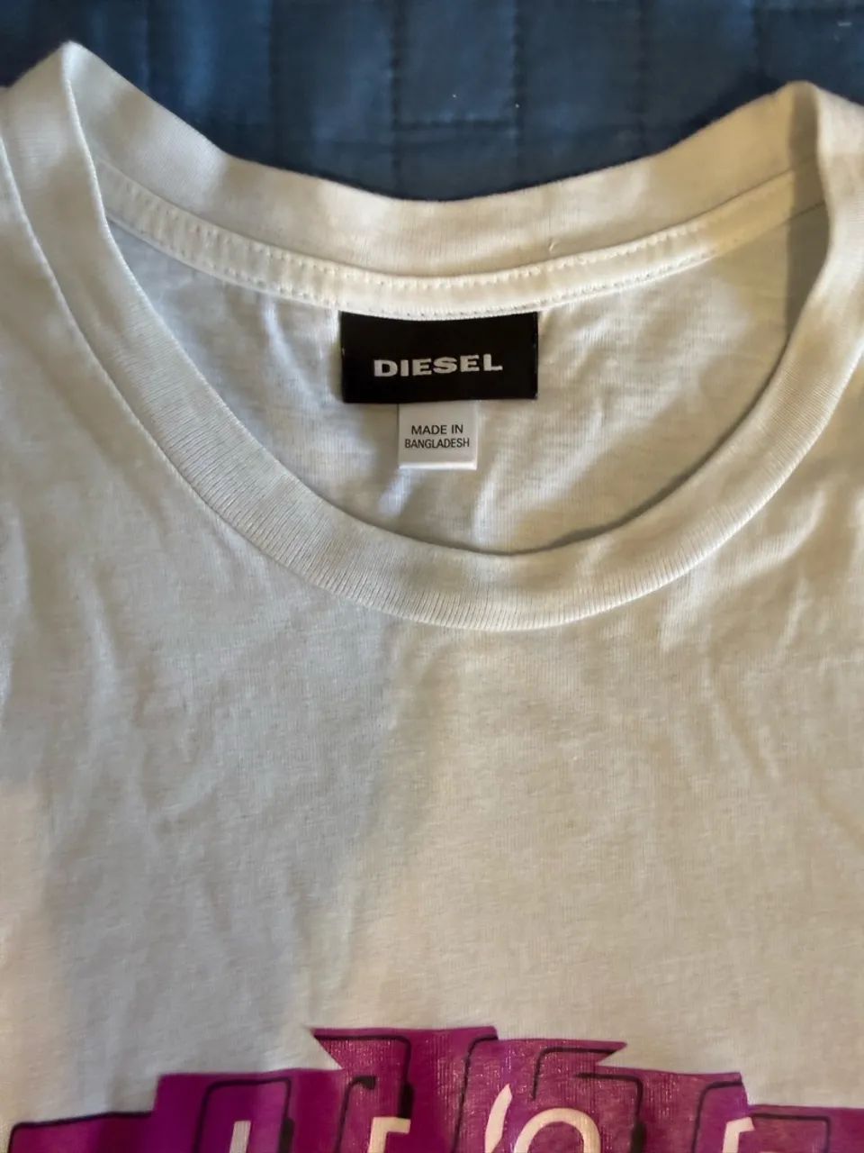Camisa Diesel branca  - Foto 4