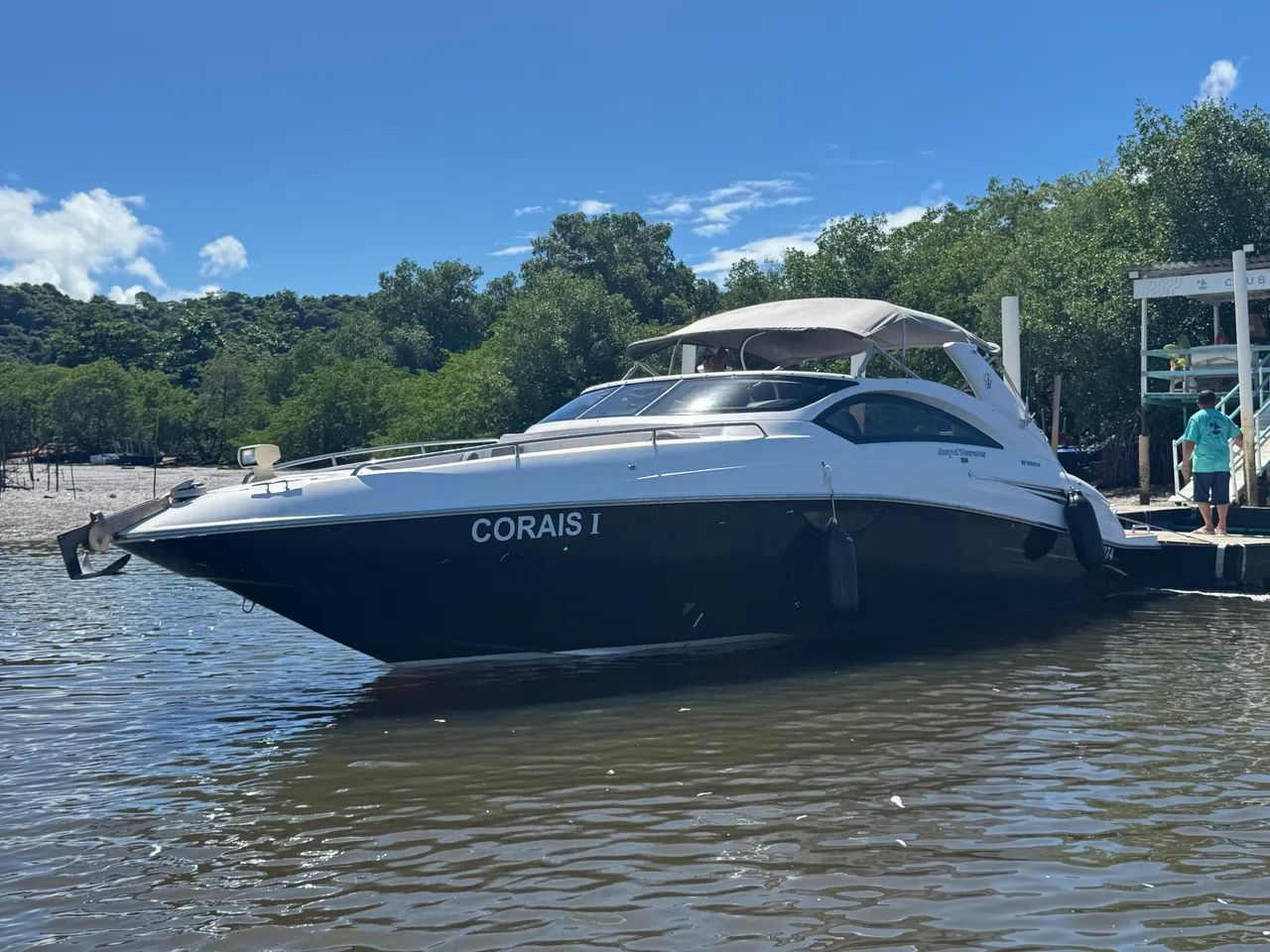 Lancha Royal Mariner 330 33 Pés MerCruiser 8.2 MAG Completa - Foto 4