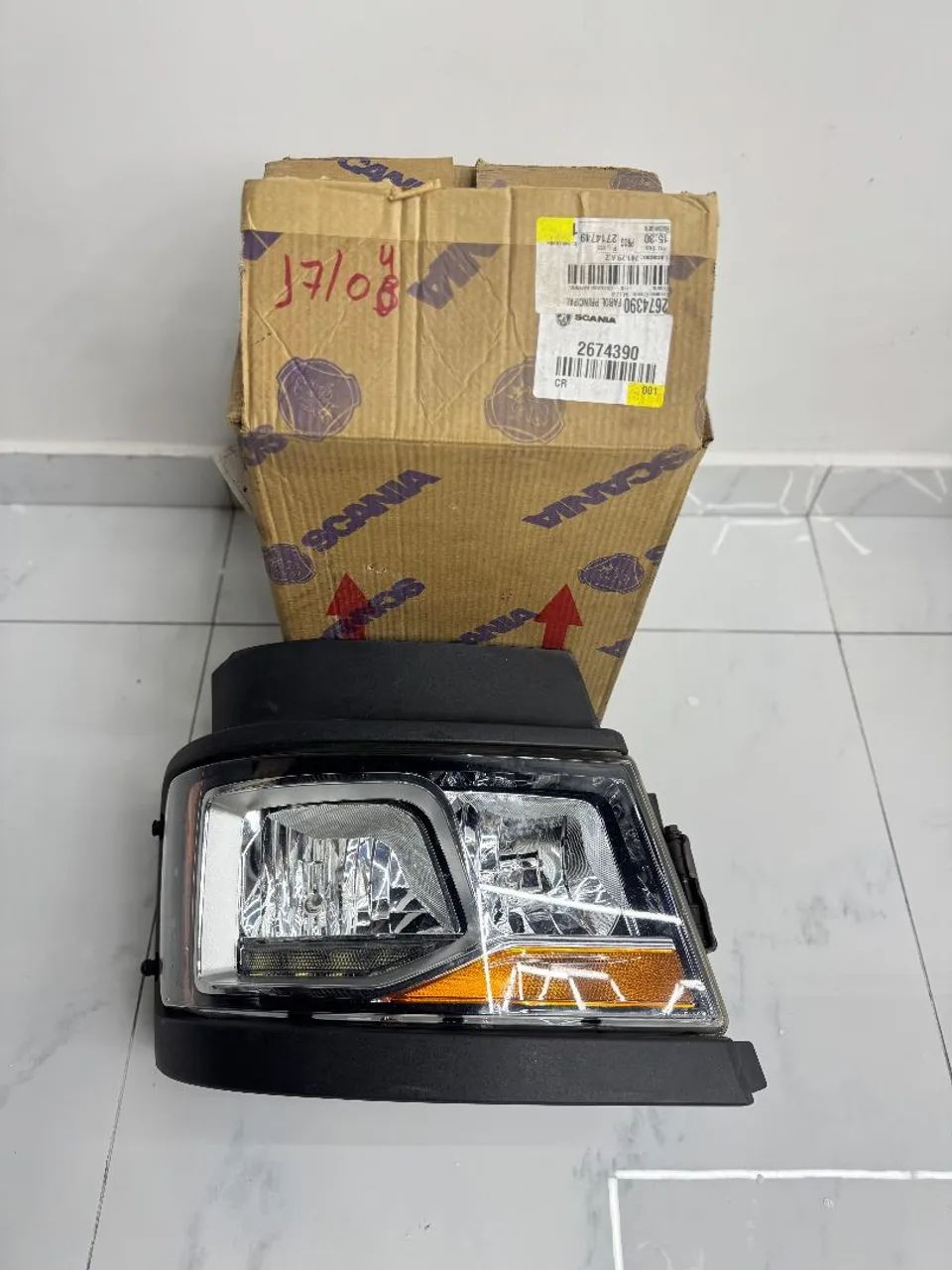 Farol Scania NTG original 2019 a 2023 - Foto 2