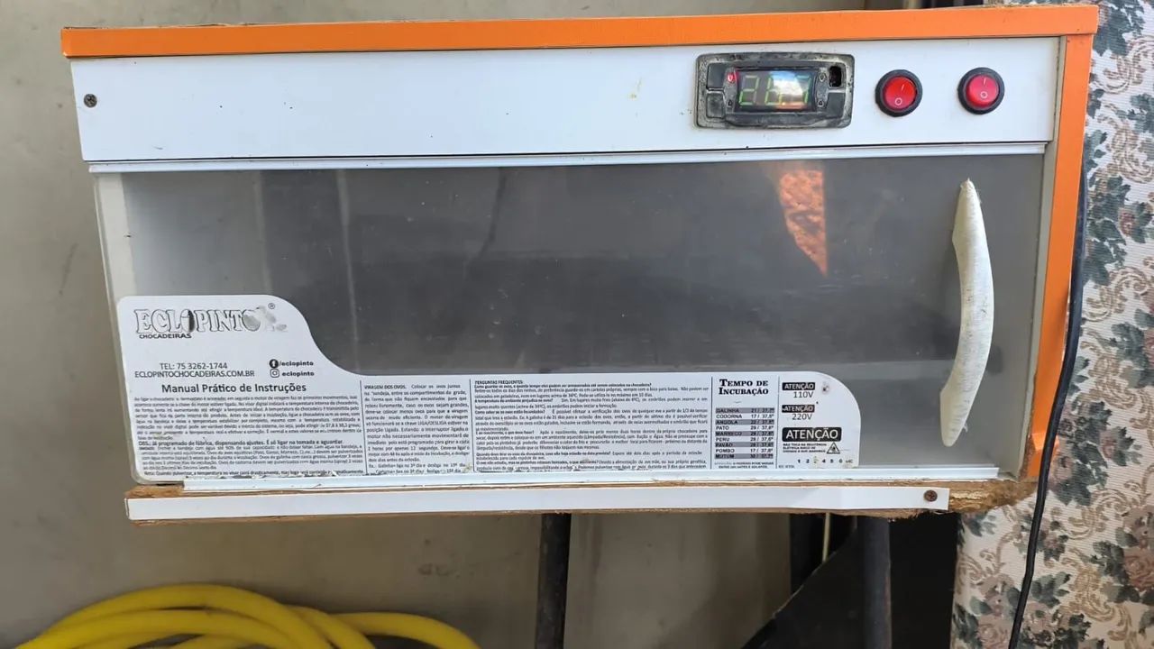 Chocadeira  ótima estado de conservação com rolagem automática  - Foto 3