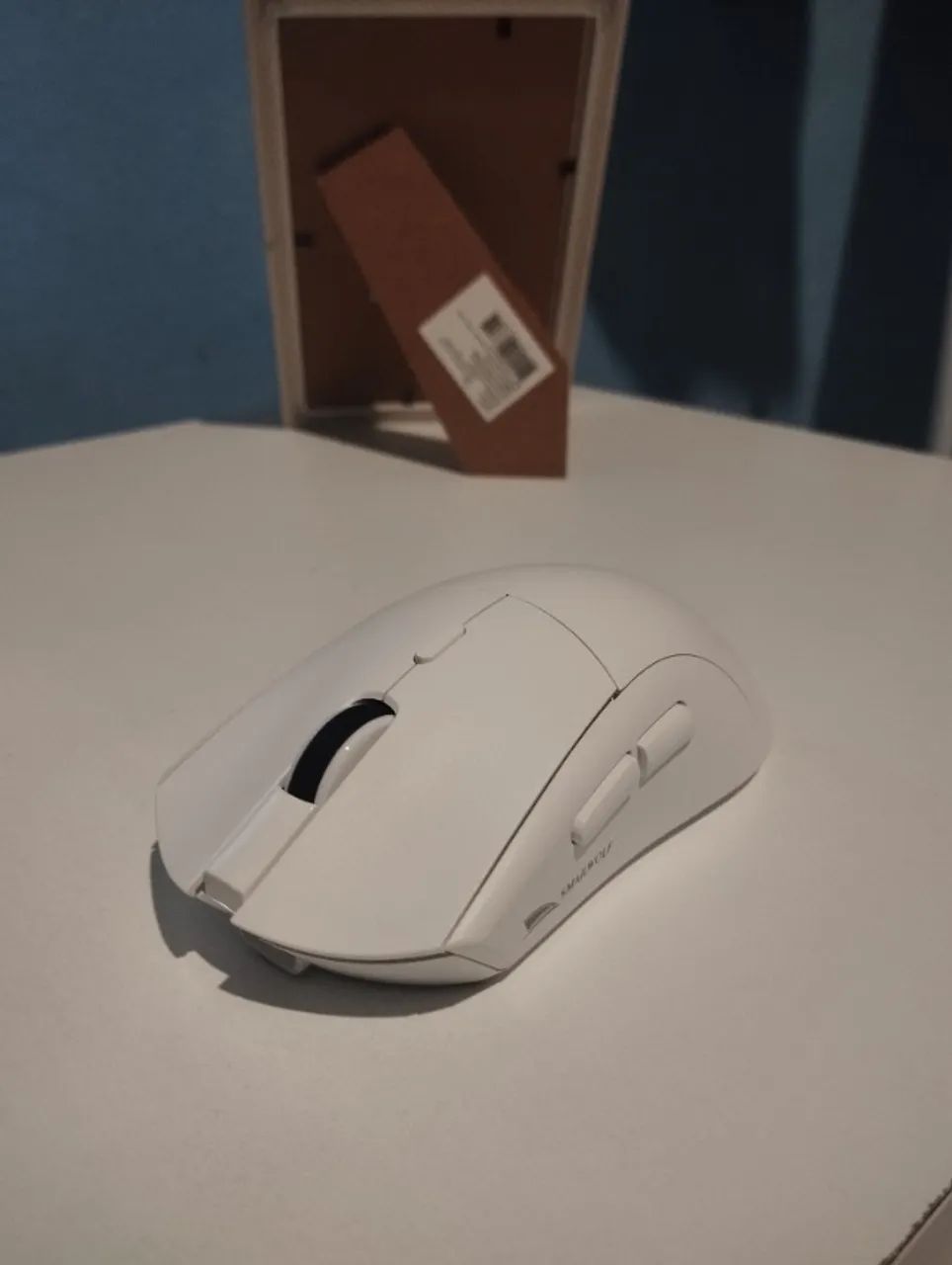 mouse gamer branco - para jogos competitivos
