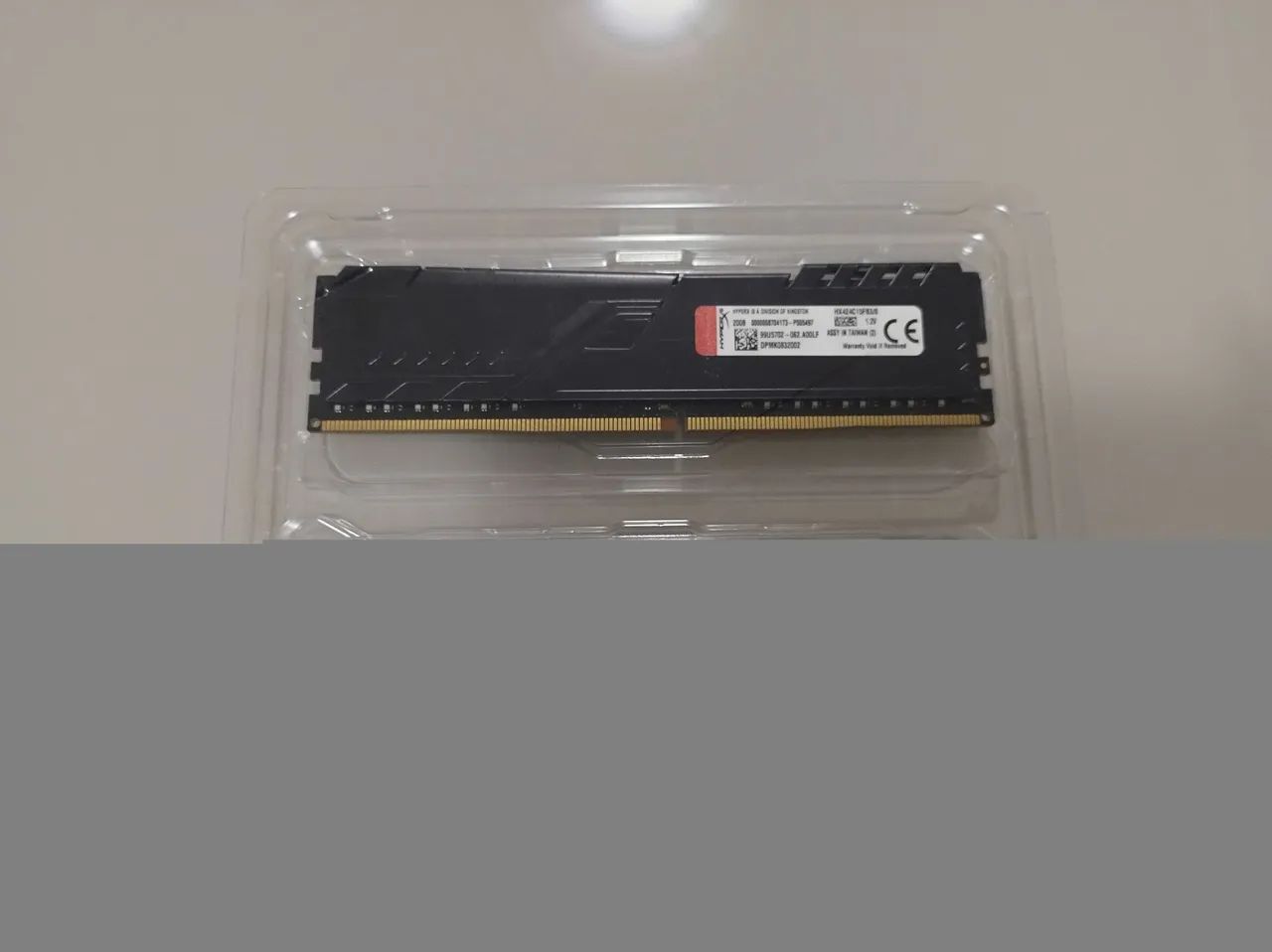 Memória DDR4 16GB 2400Mhz (2x8gb)Dual Channel Kingston Fury