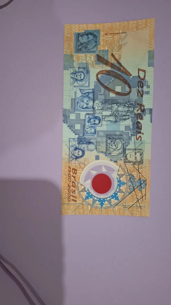 NOTA 10,00 REAIS PLÁSTICO421229943943997444