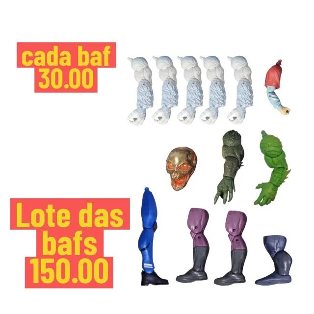 Lote Marvel Legends e BAFS - Foto 5