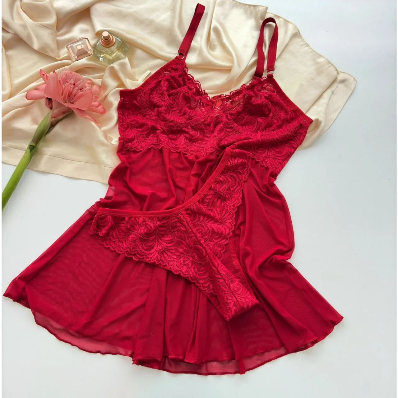 Camisola com renda  - Foto 3