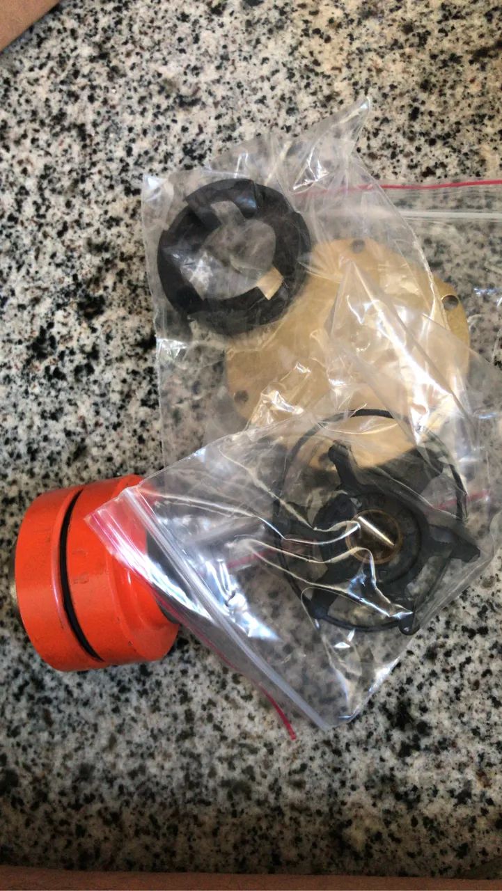 Bomba de água salgada do motor zera marítima  - Foto 3