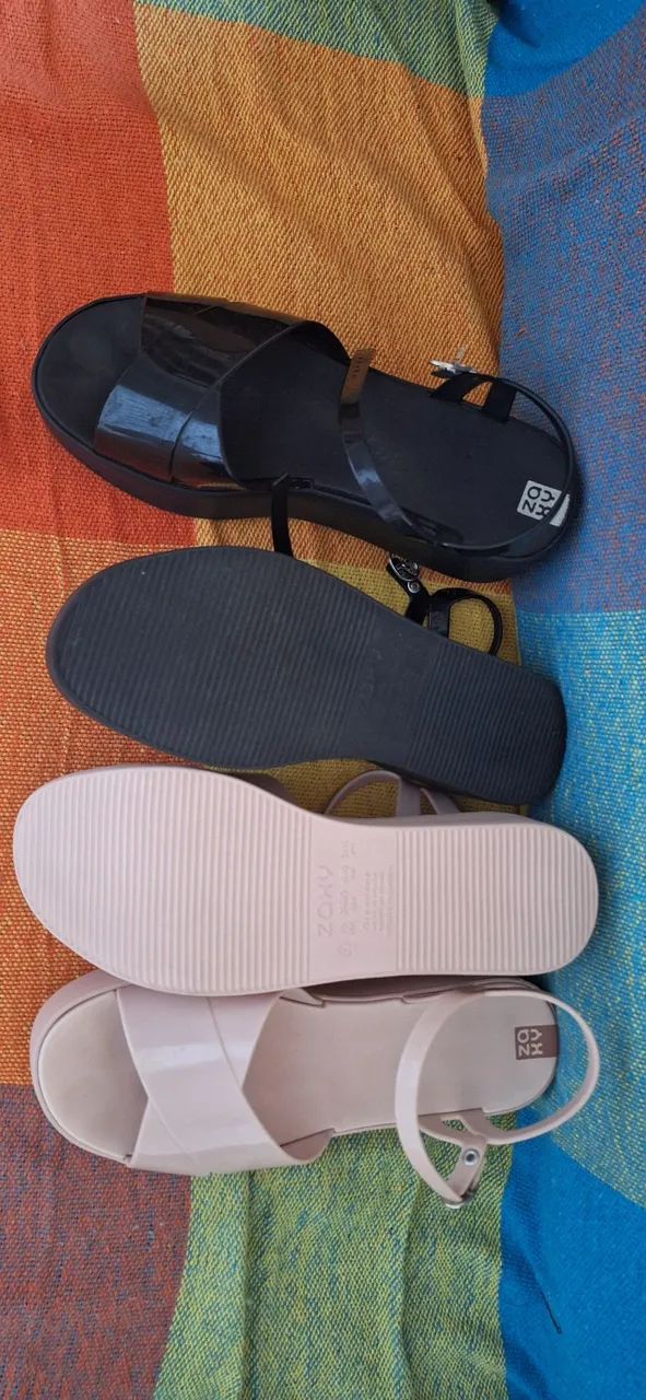 2 sandálias 39/ 40 - Foto 2