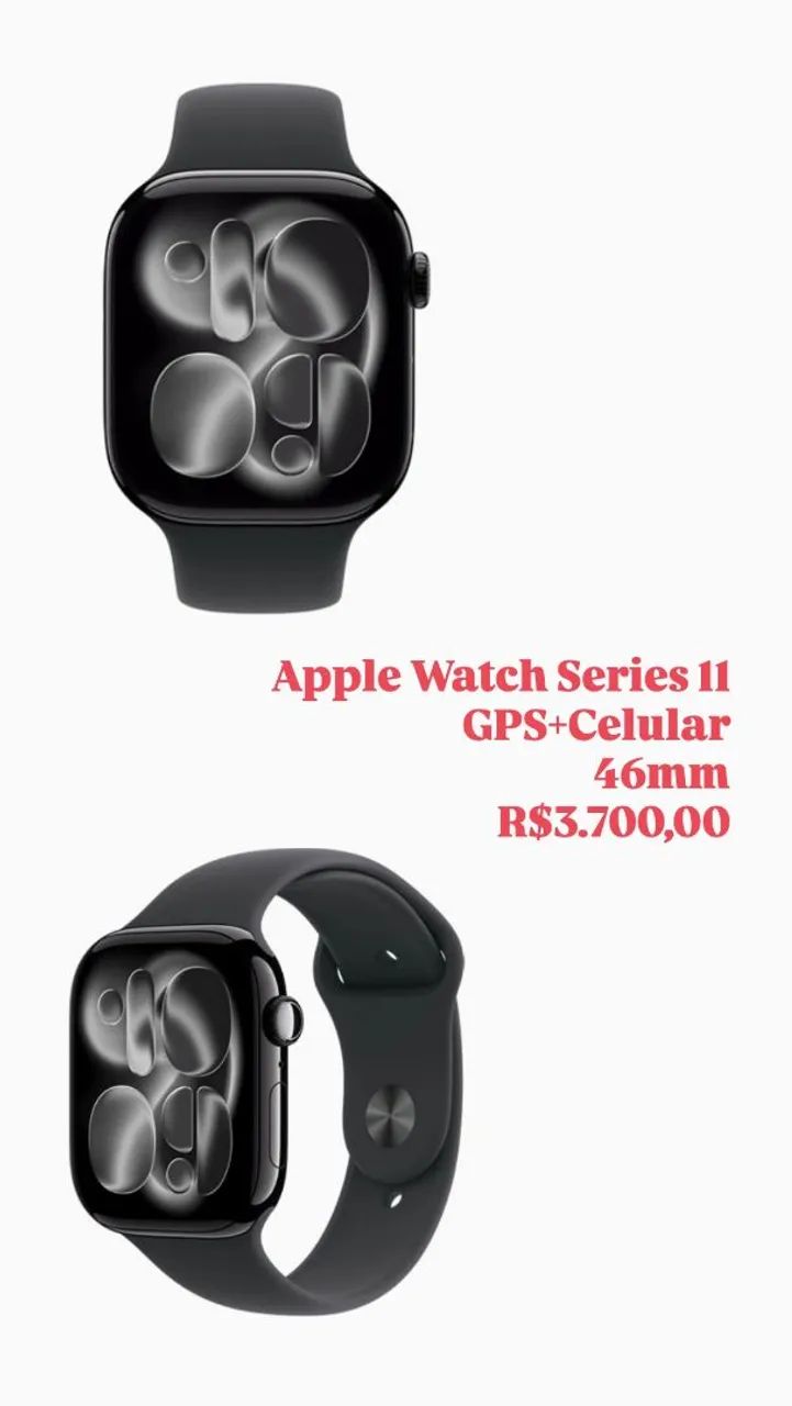 Apple Watch Séries 11 GPS+Celular 46mm - Foto 3