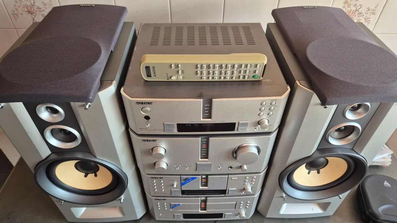 SONY MD717 オーディオシステム Sony MD717 Made in Japan - Aparelhos de Som - Jardim Nova Yorque