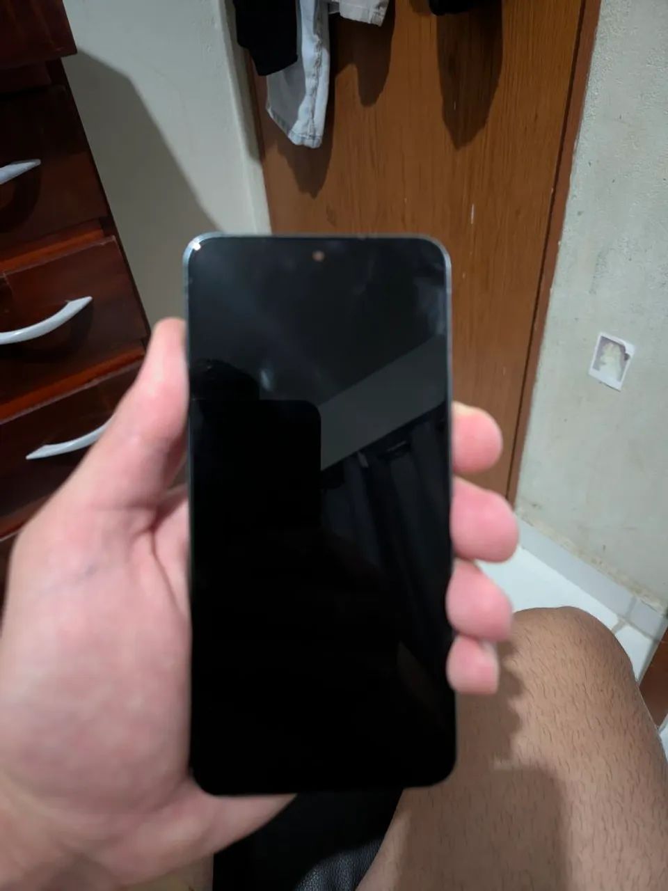 Tela de galaxy s22 com uma lista rosa - Foto 5