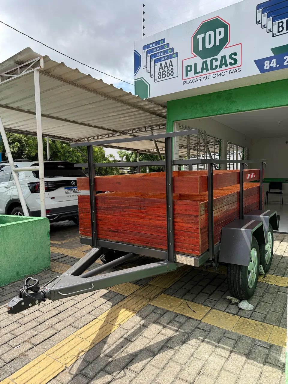 Reboque cinza tornado  - Foto 4