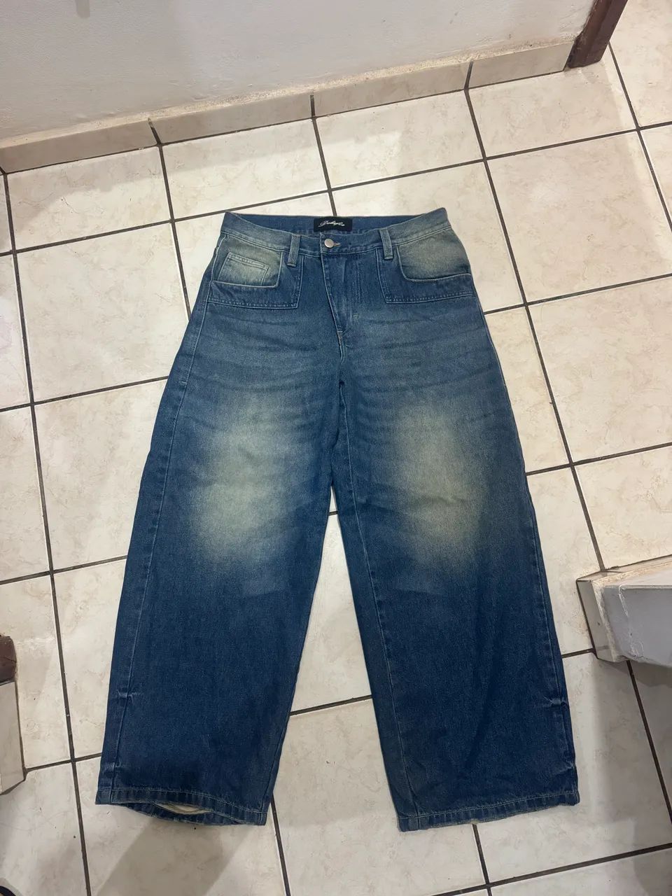 Calça Wide Leg Delafoe