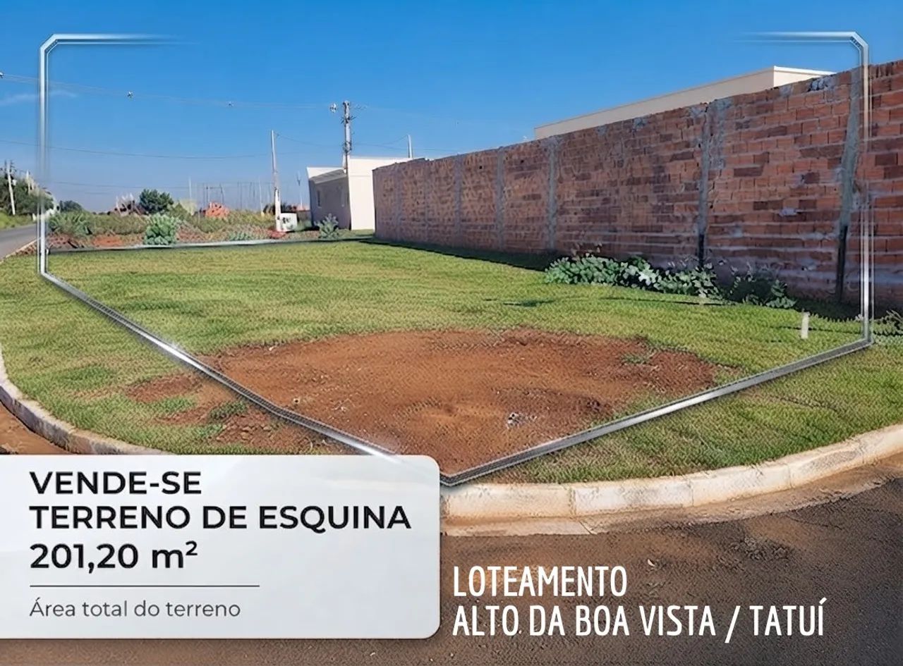 Venda de terreno Tatuí - Sp