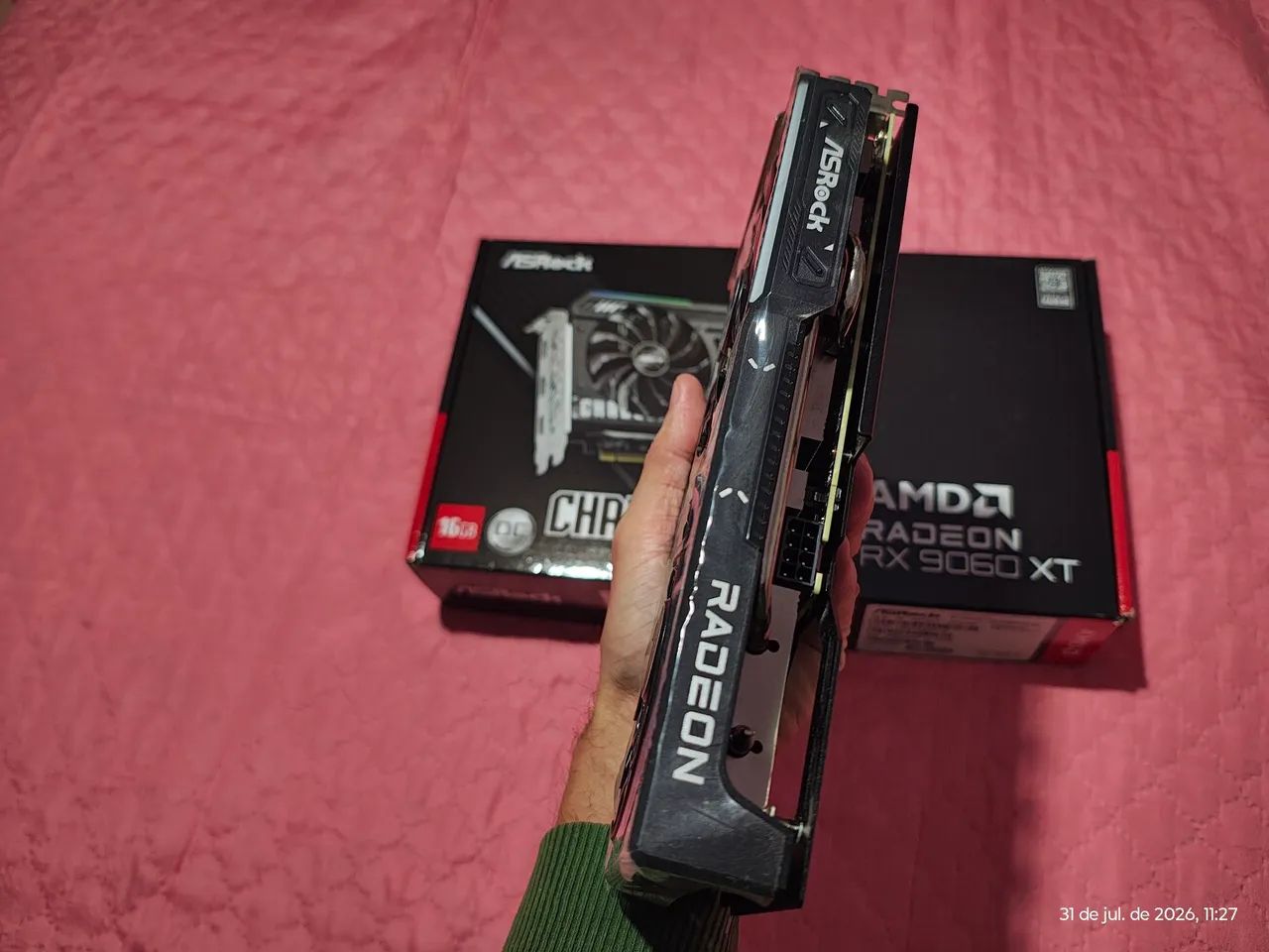 ? RX 9060 XT 16GB ASRock Challenger ? NOVA COM NOTA. - Foto 4