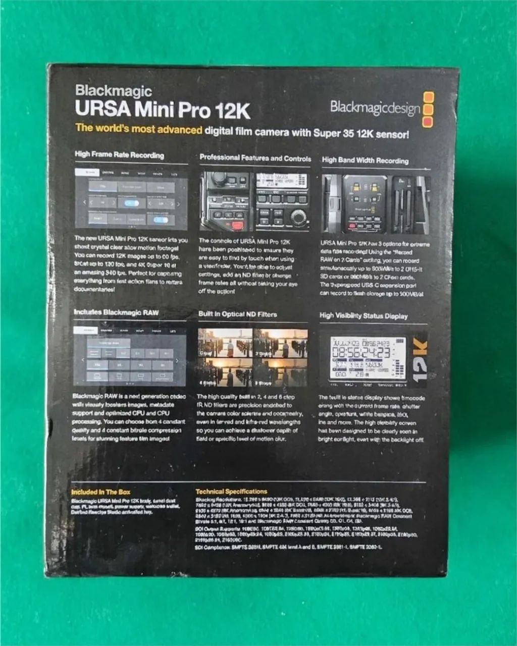 Câmera Black Magic Mini Ursa 12k - Foto 2