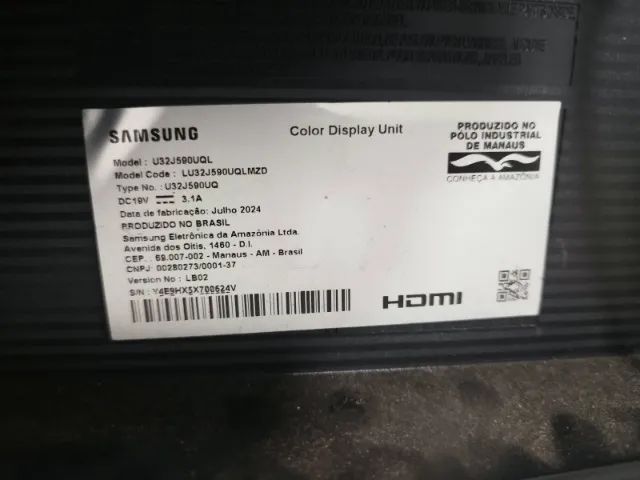 Monitor Samsung UJ59 32" 4K UHD  - Foto 3